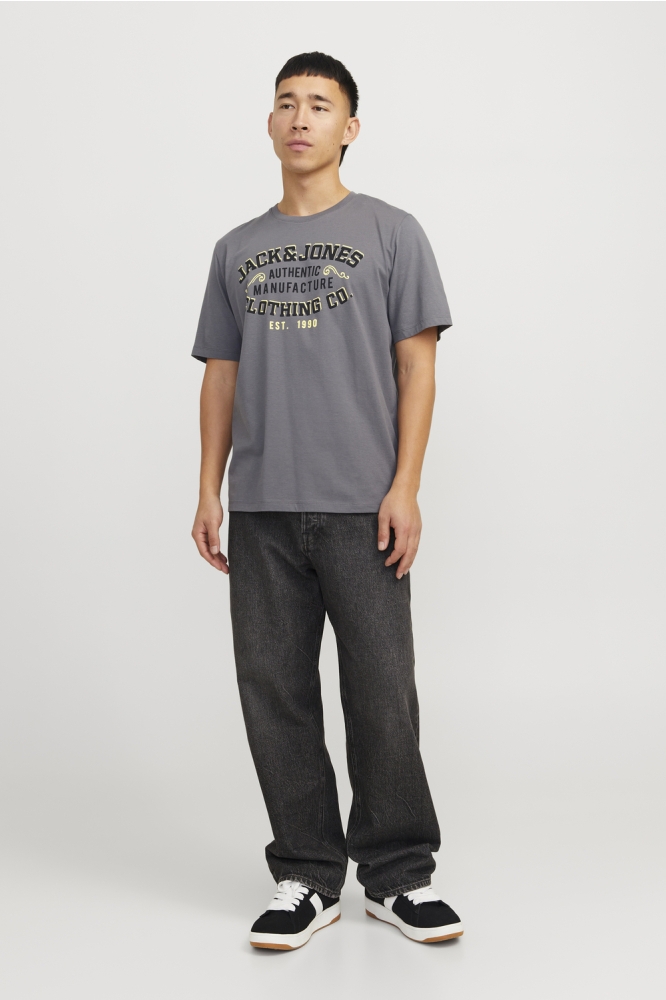 JJELOGO TEE SS O-NECK 2 COL SS25 SN 12268267 CASTLEROCK